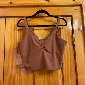 Lululemon ruched front Align tank top